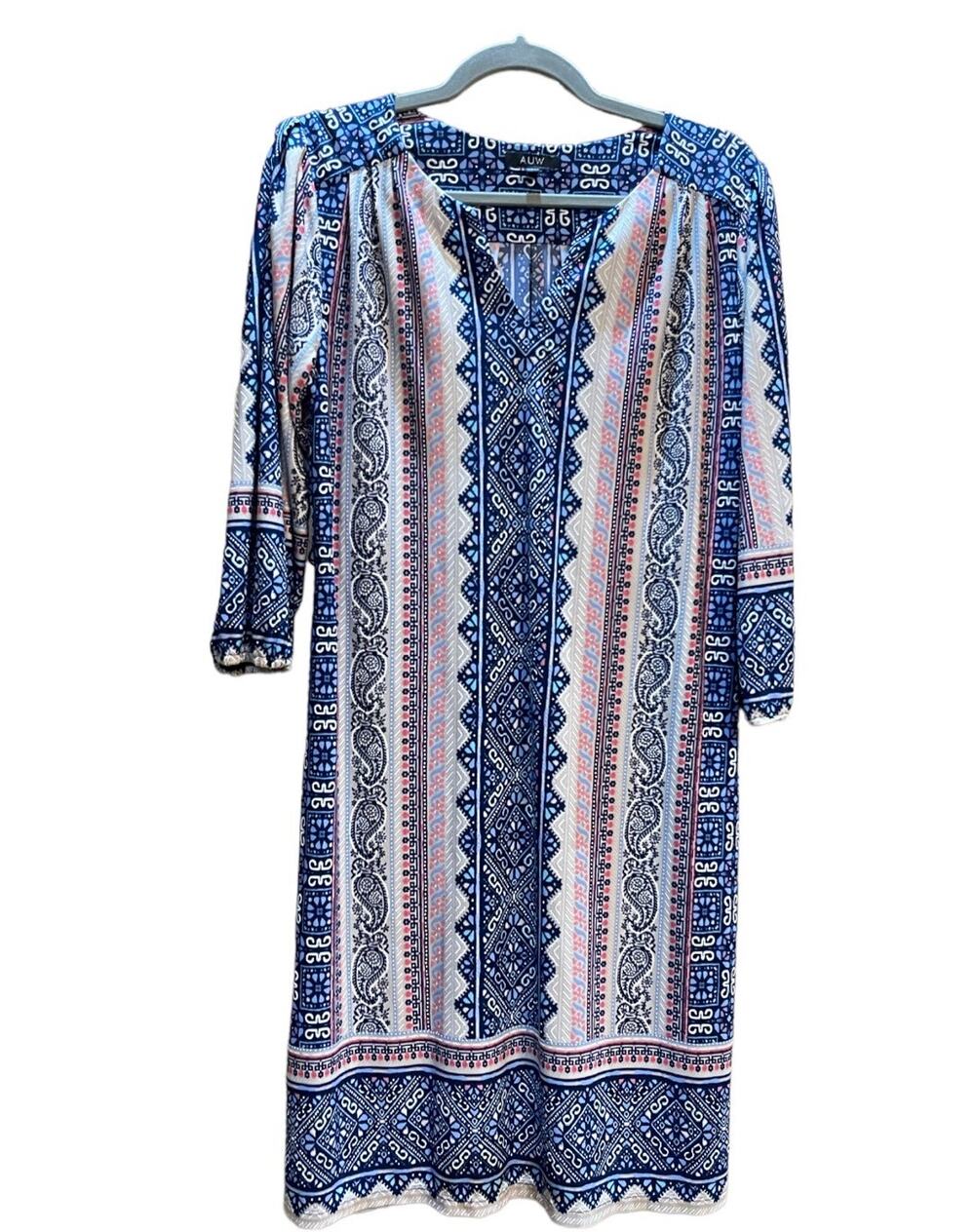 AUW Knee Length Dress Size 8